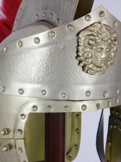 Nautical Шлем преторианский с красным плюмажем