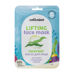 Тканевая маска для лица Лифтинг 1шт (CAFE MIMI)