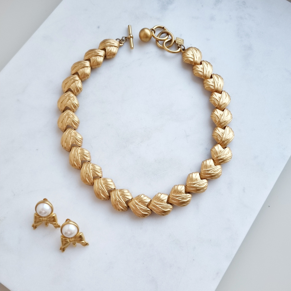 Колье Anne Klein сердца
