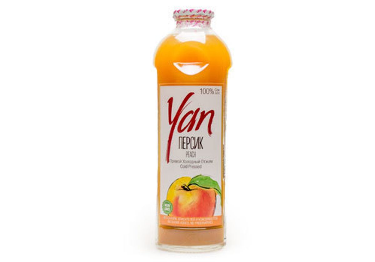 Сок персиковый YAN, 930мл