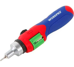 Реверсивная отвертка с храповым механизмом и автоматической сменой бит WORKPRO 24 насадки WP221056