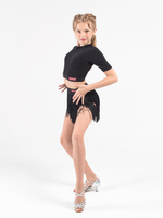 Топ для танцев с коротким рукавом