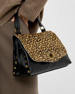 Сумка 980 17 принт леопард мелкий