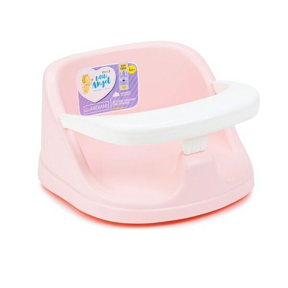 Сиденье для купания детей &quot;Kinder&quot; 360х315х185 мм (светло-розовый)