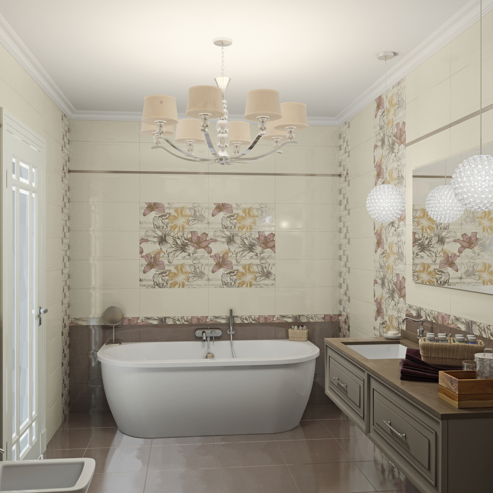 Allegro brown wall 02 250х600 (1-й сорт)