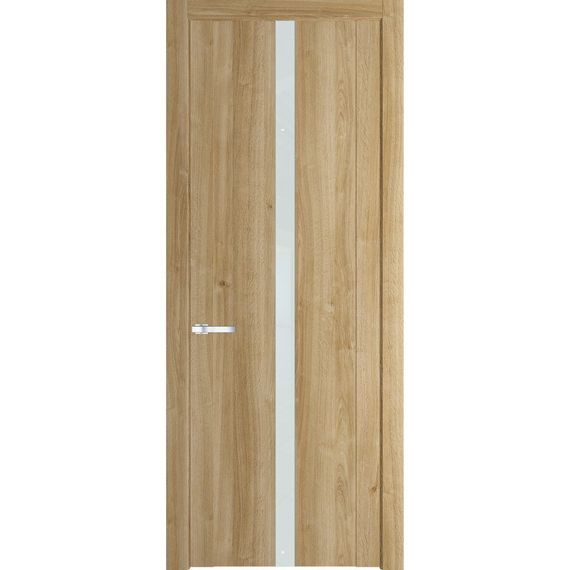 Межкомнатная дверь Profil Doors 1.8N дуб карамель остеклённая