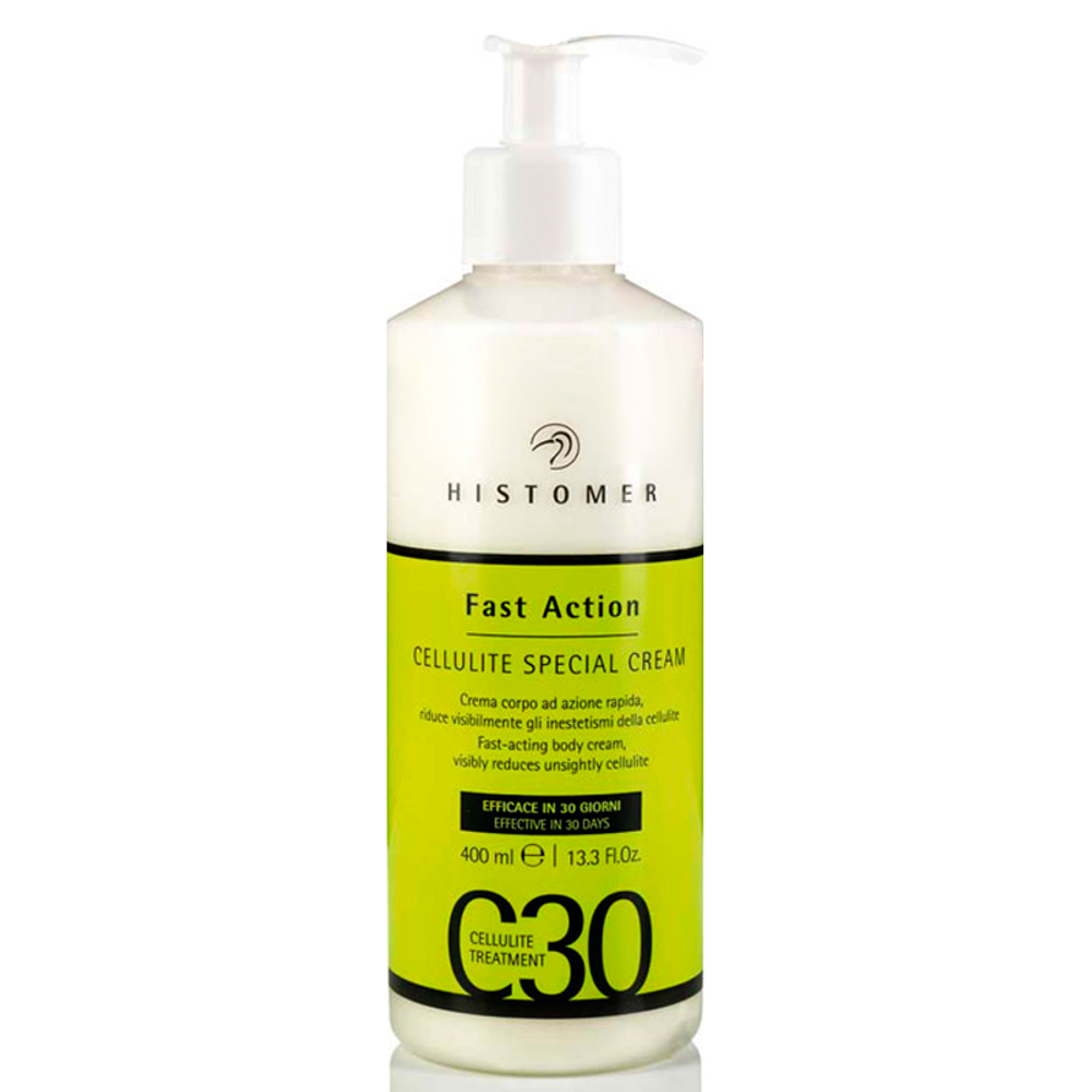 Антицеллюлитный крем моментального действия C30 FAST ACTION - SPECIAL CELLULITE CREAM HISTOMER (Хистомер) 400 мл