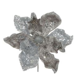 GAEM Цветок искусственный "Магнолия", L24 W24 H21 см, 4в.