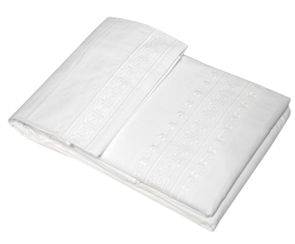 Постельное белье 1.5 спальное Iris белое