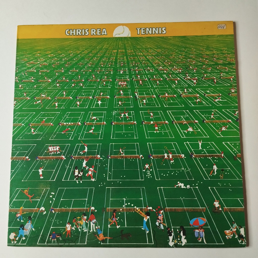Винтажная виниловая пластинка LP Chris Rea Tennis (Germany 1980) Sweet Kiss