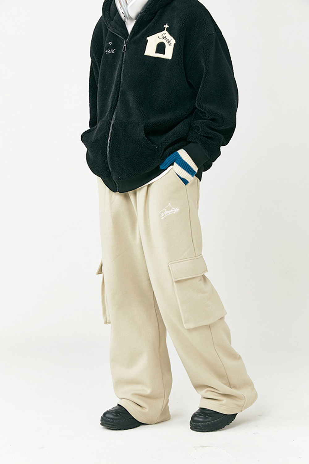 Штаны DONSMOKE "Cargo Pockets" Wide fit Pants