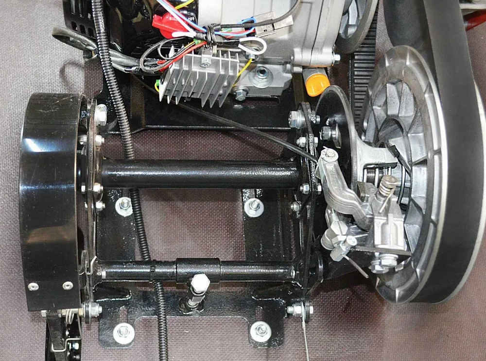 Мотобуксировщик вездеход KOiRA T15 ER (электростартер, реверс-редуктор)