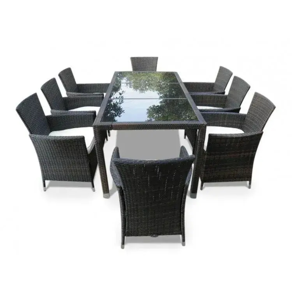 Обеденный комплект из искусственного ротанга на 6 и 8 персон 1312