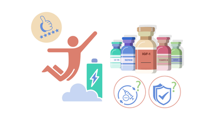 Weight loss peptides support