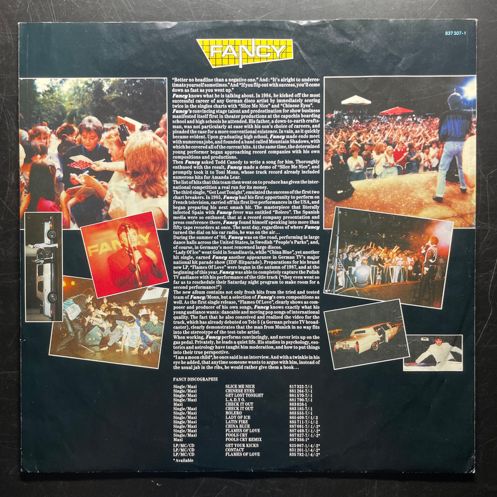 Fancy ‎– Gold (Германия 1988г.)