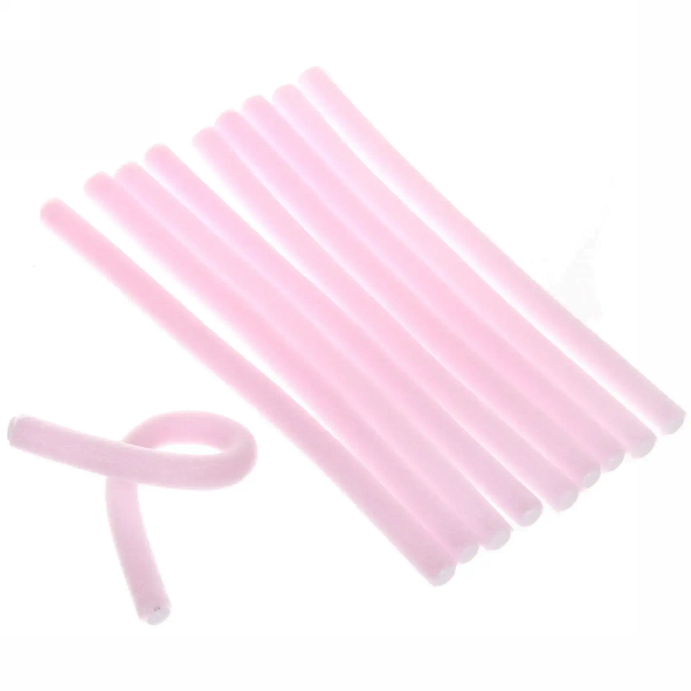 Бигуди бумеранги 10шт, цвет микс, d-12мм l-24см