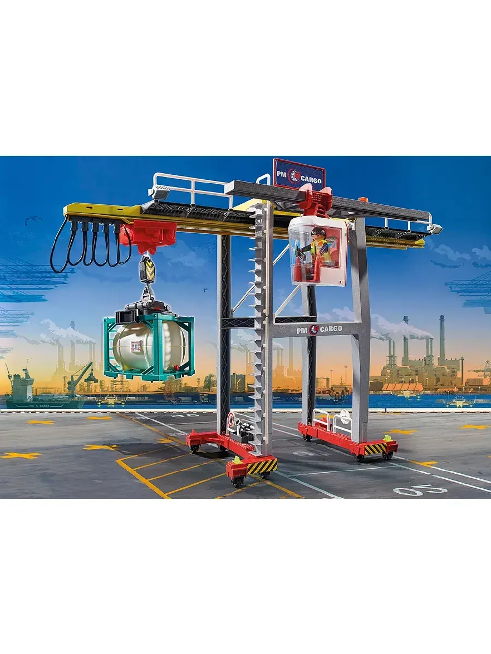 Набор Грузовой кран с контейнером Playmobil 70770