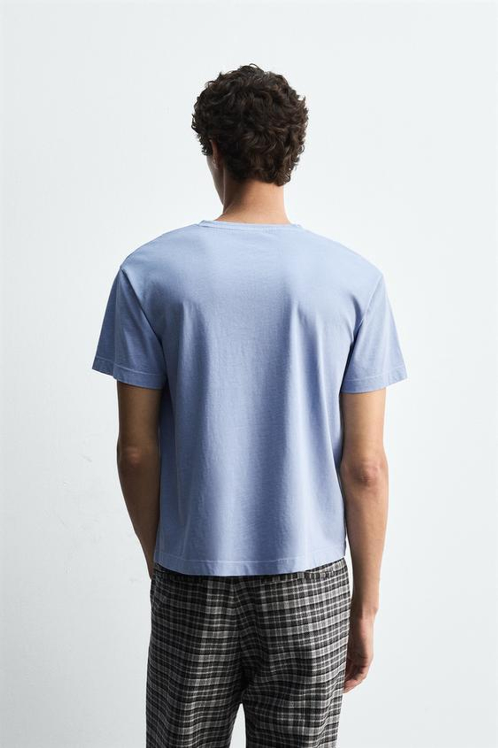 ZARA HARRY LAMBERT X DISNEY ФУТБОЛКА MICKEY + PLUTO, НЕБЕСНО-ГОЛУБОЙ