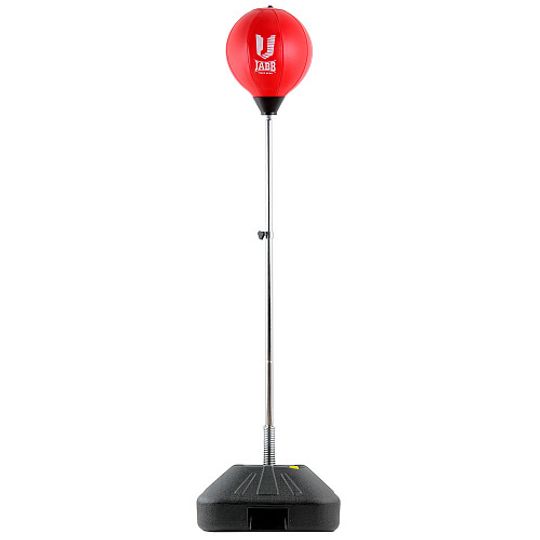 Груша бокс. на стойке Jabb HY-L-021 красный (120-140см)