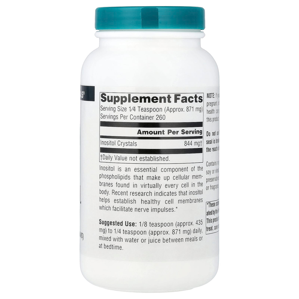 Source Naturals, Чистые кристаллы инозитола, 226,8 г (8 унций)