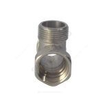 Тройник латунь никель Ду 15 (1/2") НР/НР/ВР SantechSystems
