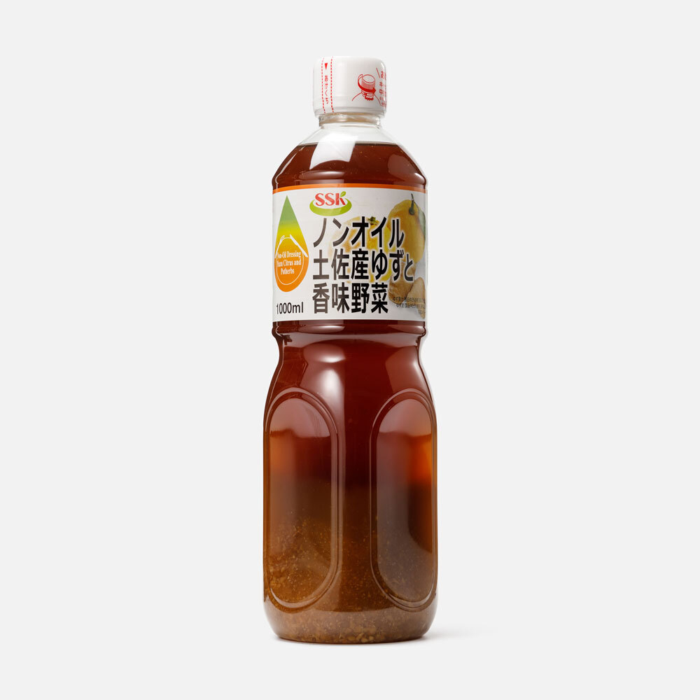 Соус-заправка SSK Foods с юдзу и ароматными овощами, без масла, 1 л