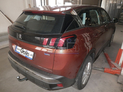 Фаркоп оцинкованный Galia P046A для Peugeot 3008 2016-, кроме GT line, Opel Grandland X 2017-(паспорт и сертификат в комплекте)(без электрики)