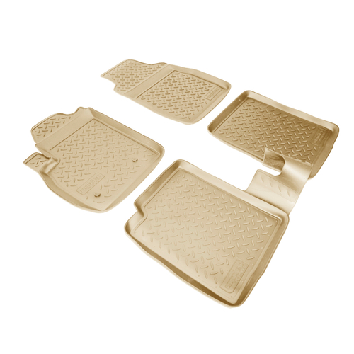 Ковры в салон Norplast/Unidec для Great Wall Peri (2008-)Полиуретан,Бежевый, арт.NPL-Po-21-15-B
