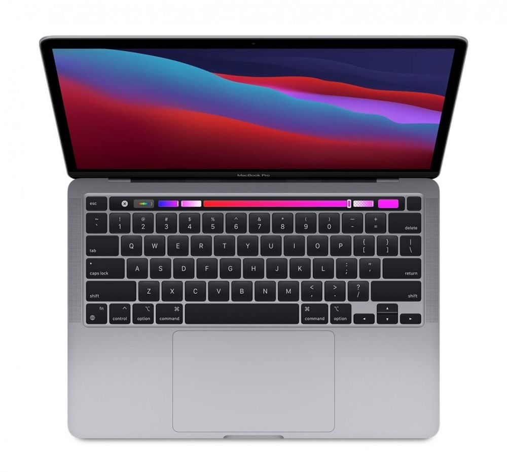 Ноутбук Apple MacBook Pro 2020, 13.3&amp;quot; (2560x1600) Retina/Apple M1/8ГБ/256ГБ SSD/M1 GPU/Mac OS, Серый (Space Gray) [MYD82RU/A]