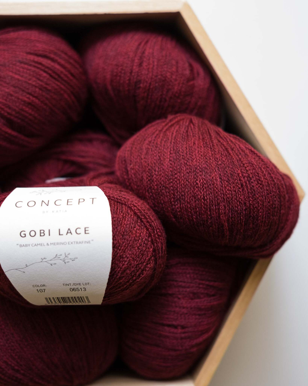 -30% Concept Gobi Lace 5x25g — red