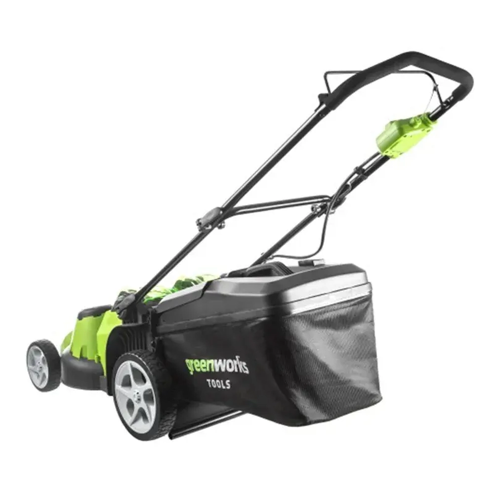 Аккумуляторная газонокосилка Greenworks G40LM49DBK5 (1 x 5 Ач, Быстрое ЗУ) 2500207U5F