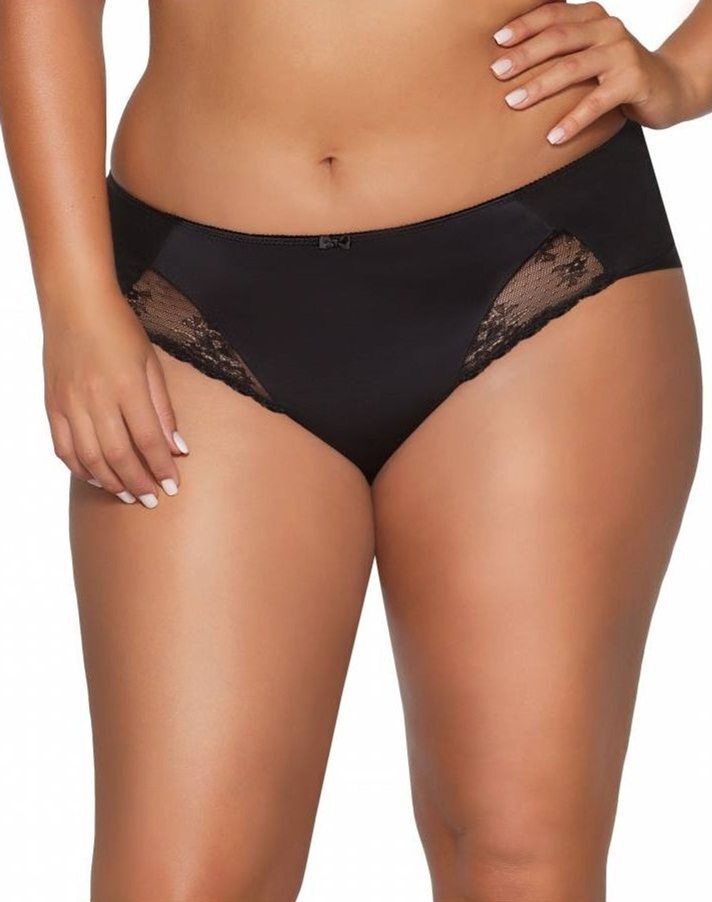 Трусики-слипы со средней линией талии Camellia (Размер: XXXL) (Цвет: белый)