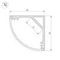 Профиль Arlight SL-KANT-H30-2000 ANOD 019333