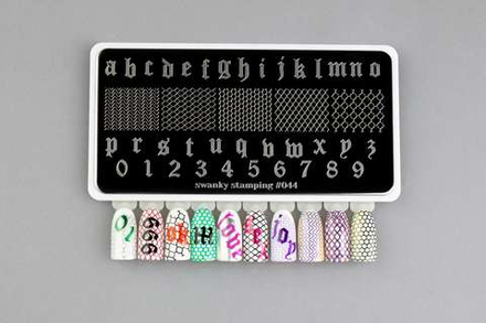 Пластина Swanky Stamping 044