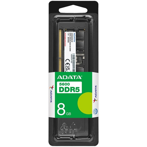 Модуль памяти DIMM DDR5 8Gb, 5600Mhz, PC5-44800, ADATA (AD5U56008G-S)