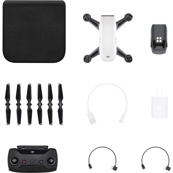 Квадрокоптер DJI Spark Controller Combo (Alpine White)