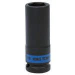KING TONY (443519M) Головка торцевая ударная глубокая шестигранная 1/2", 19 мм