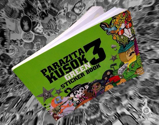 Стикербук PARAZITA KUSOK 3