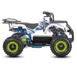 Детский электроквадроцикл White Siberia SNEG MINI BLUE