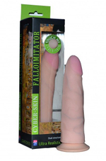 Фаллоимитатор ART-Style №19 на присоске, 19 см, рельефный