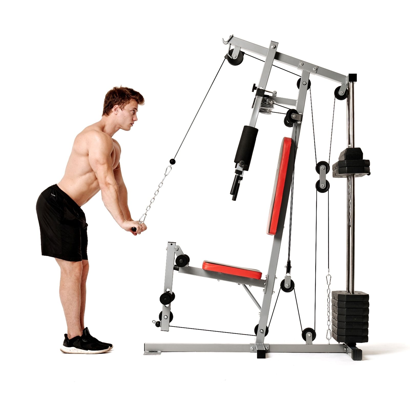 Силовой комплекс DFC HomeGym D7001-60 / стек 60 кг фото №20
