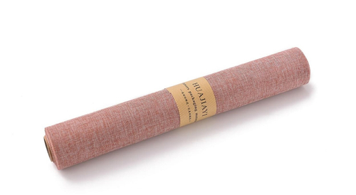 Сетка иск. Джут "Мешковина" Тёмно-розовая