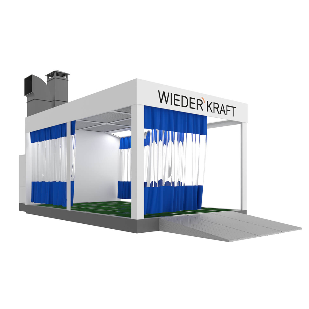 WDK-610M Пост подготовки на металлическом основании, с функцией подогрева