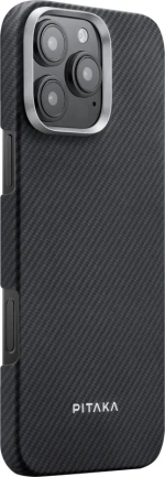 Чехол Pitaka для iPhone 16 Pro Ultra Slim, Black (KI1601PA)