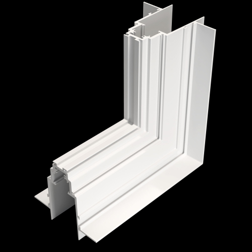 Угловой коннектор внешний для встраиваемого магнитного шинопровода Maytoni Technical TRA004OCL-22W белый
