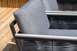 "Сан Ремо" комплект садовый для лаунж-зоны серый