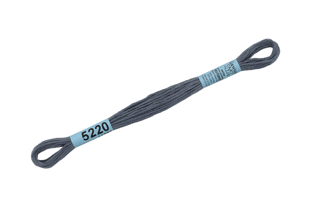 Мулине  "Gamma", 100% хлопок, 8 м,  №5220