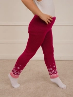 Леггинсы вязаные