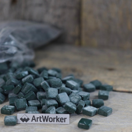 FLORY12 AW019 Стеклянная мозаика 12х12 мм 0,5 кг