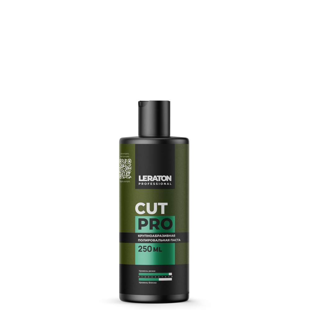 LERATON PROFESSIONAL Cut PRO Крупноабразивная полировальная паста 250 мл